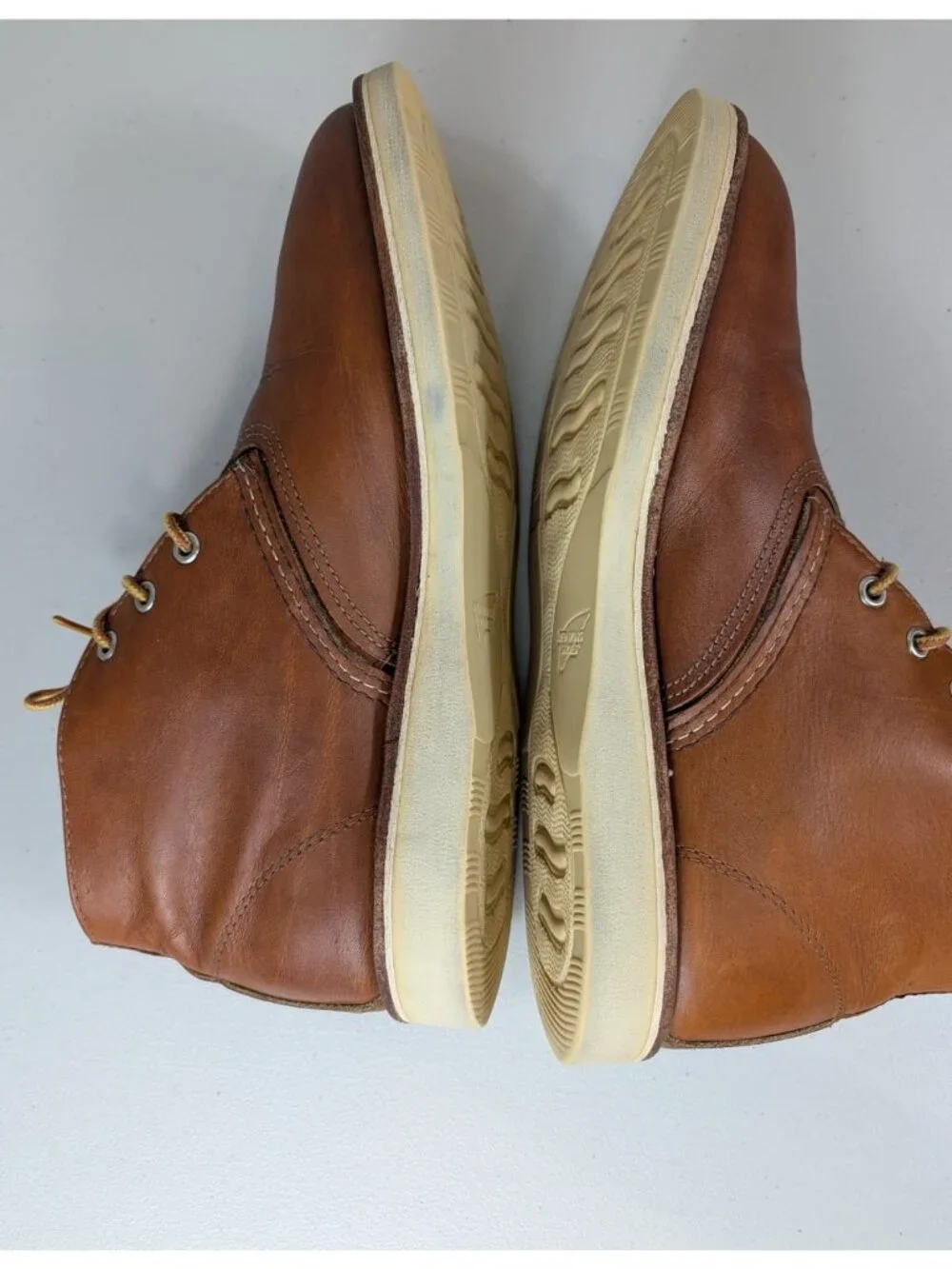 Red Wing brown leather chukka boots men's size 10